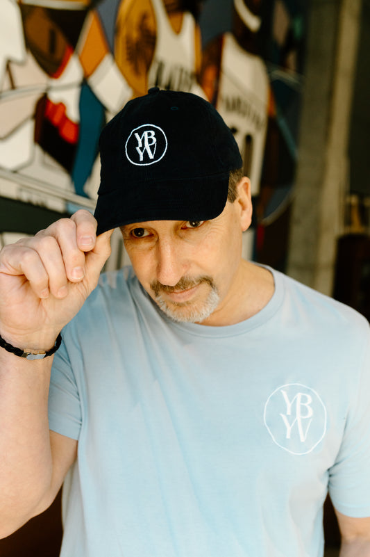 YBYV Dad Hat with Embroidered Circle Logo