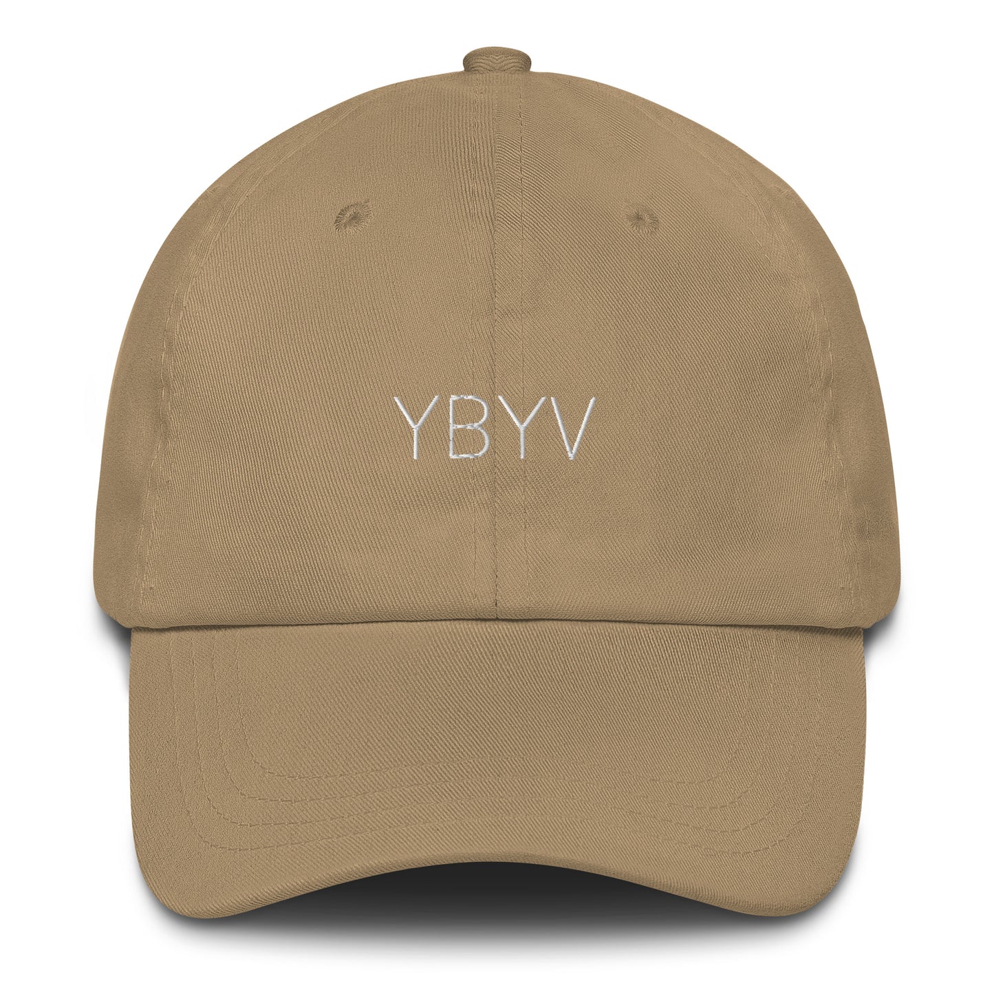 YBYV Dad Hat with Embroidered Minimalist Logo