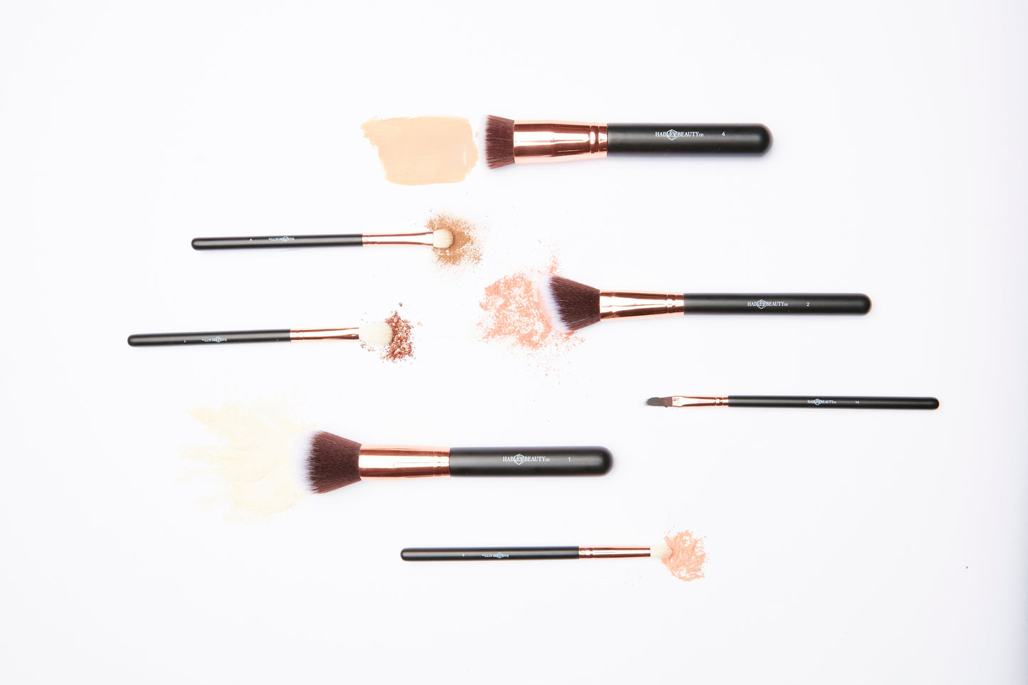 Hadley Beauty Co. Brush Set & Bag