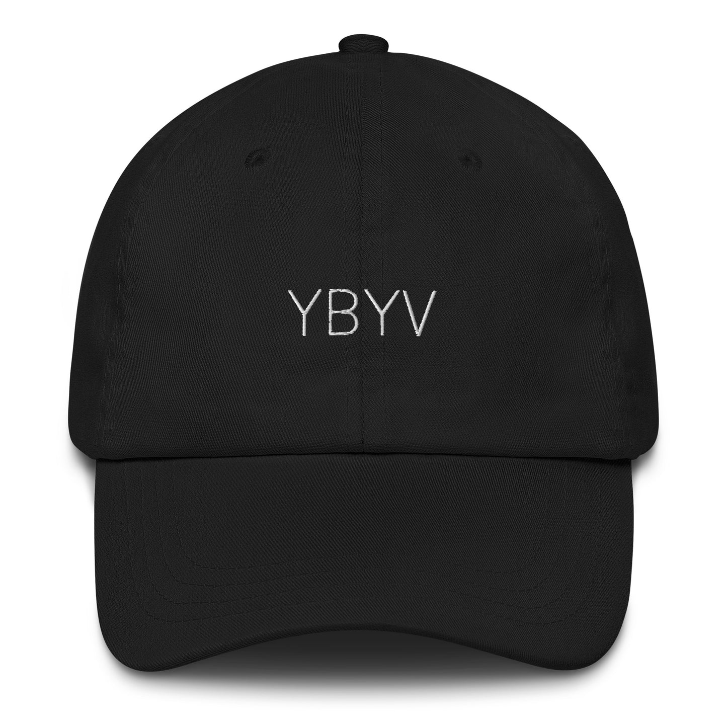 YBYV Dad Hat with Embroidered Minimalist Logo