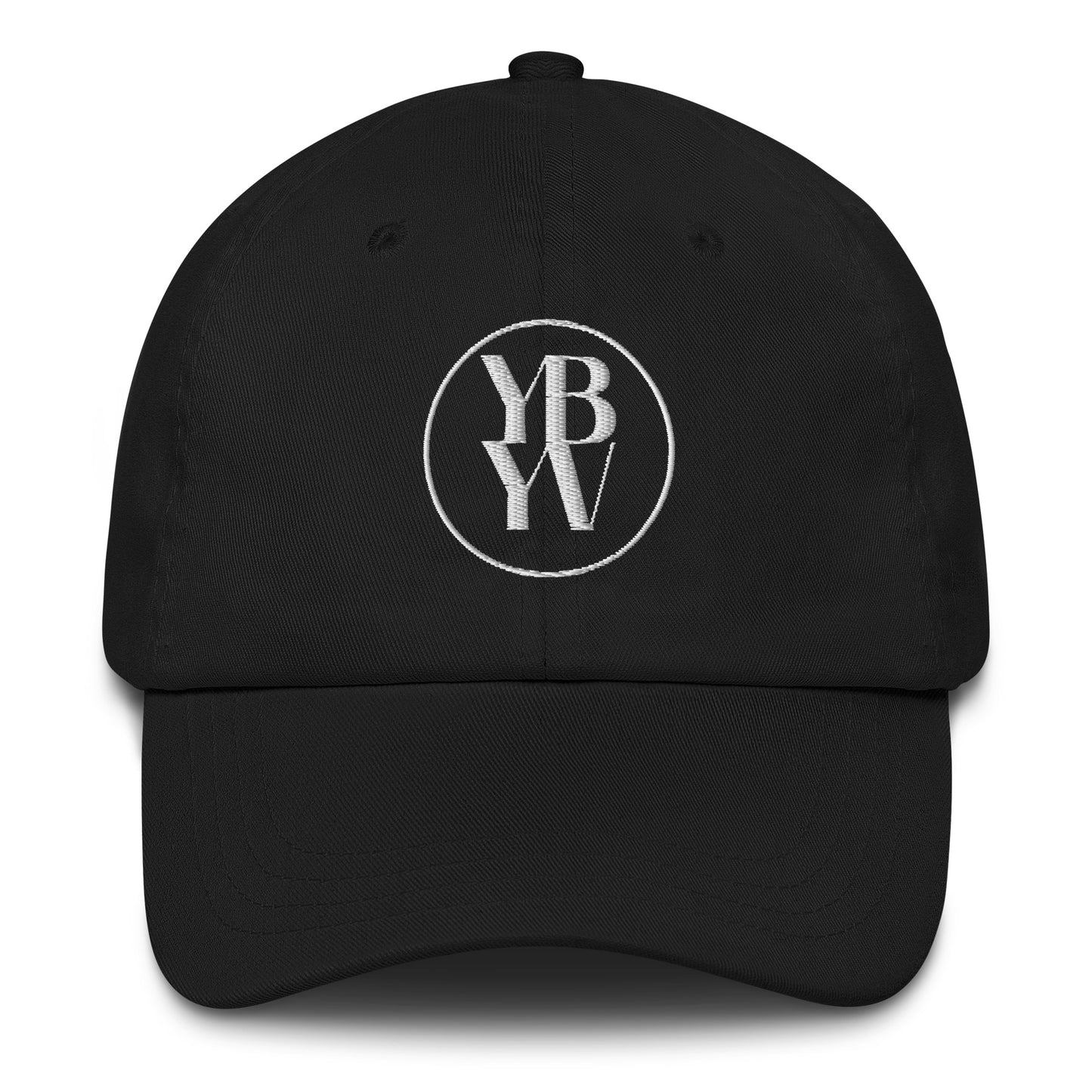 YBYV Dad Hat with Embroidered Circle Logo