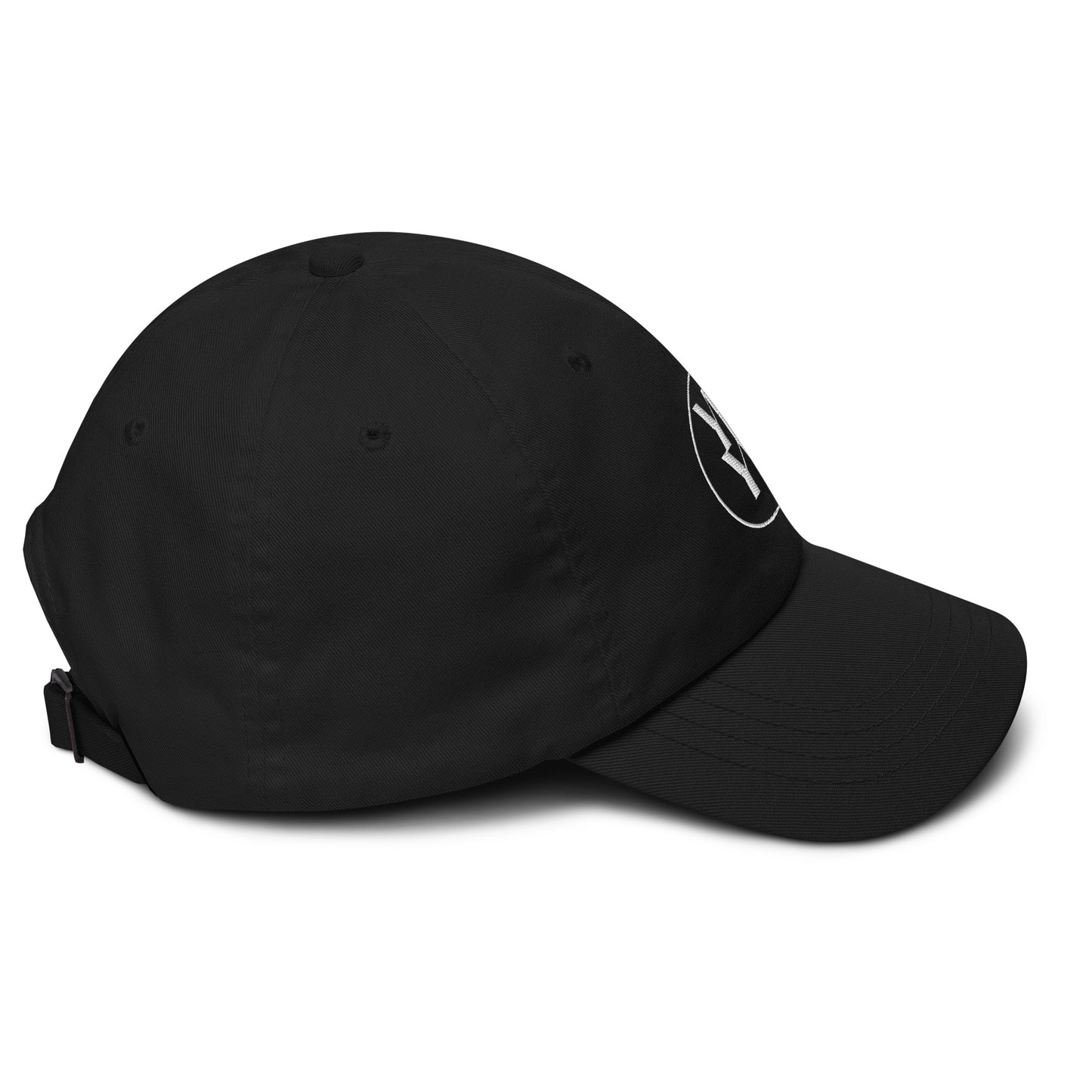 YBYV Dad Hat with Embroidered Circle Logo