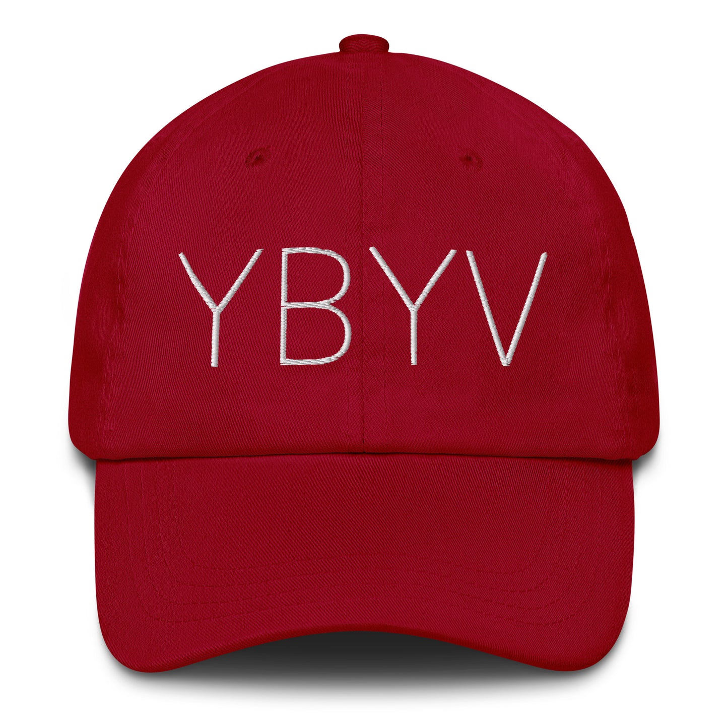 YBYV Dad Hat with Embroidered Large Logo