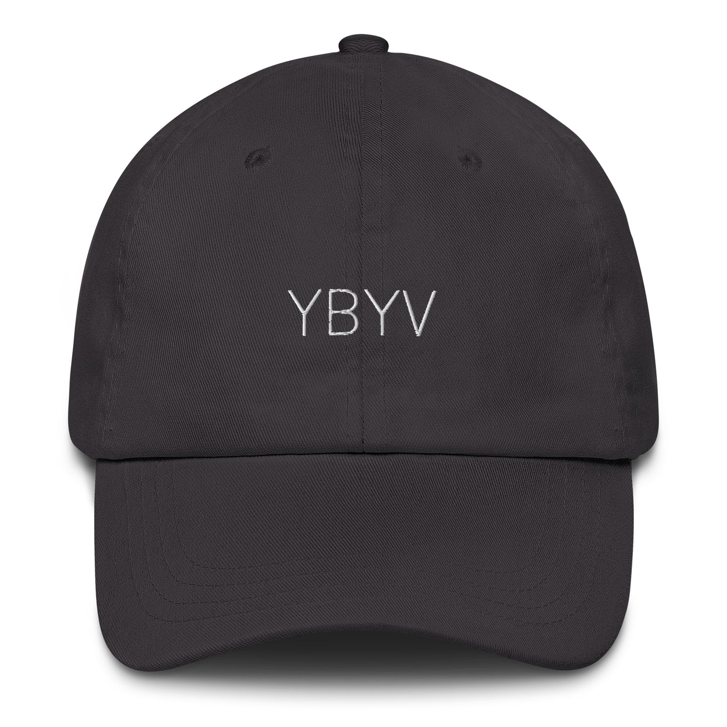 YBYV Dad Hat with Embroidered Minimalist Logo