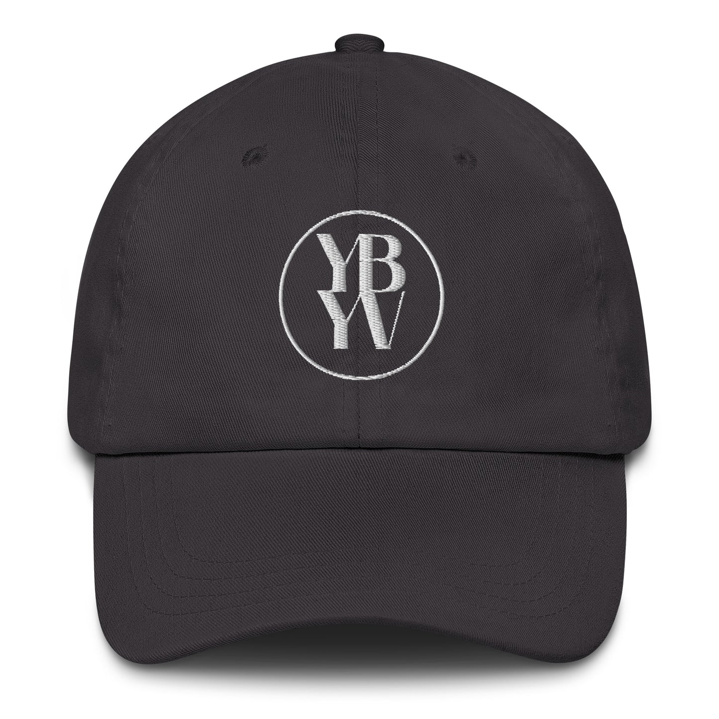 YBYV Dad Hat with Embroidered Circle Logo