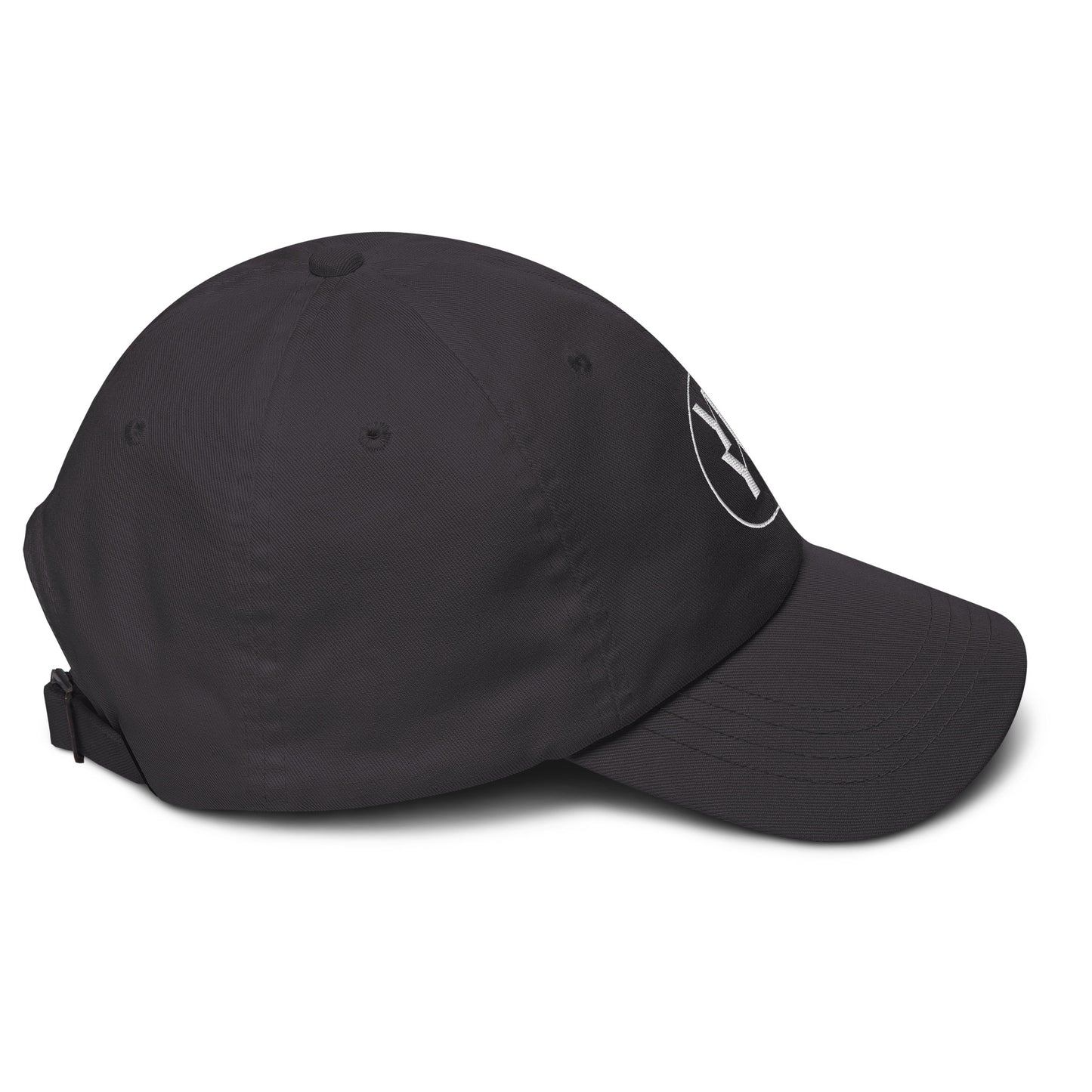 YBYV Dad Hat with Embroidered Circle Logo