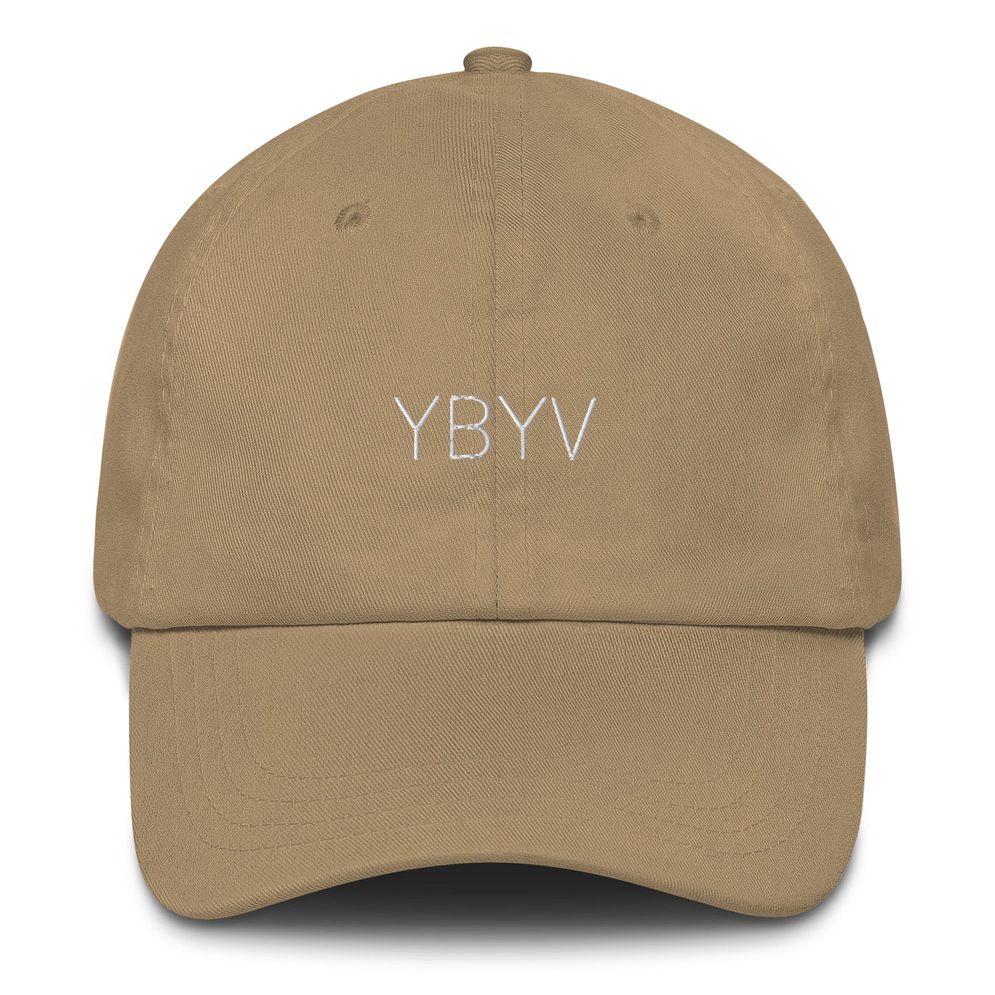 YBYV Dad Hat with Embroidered Minimalist Logo