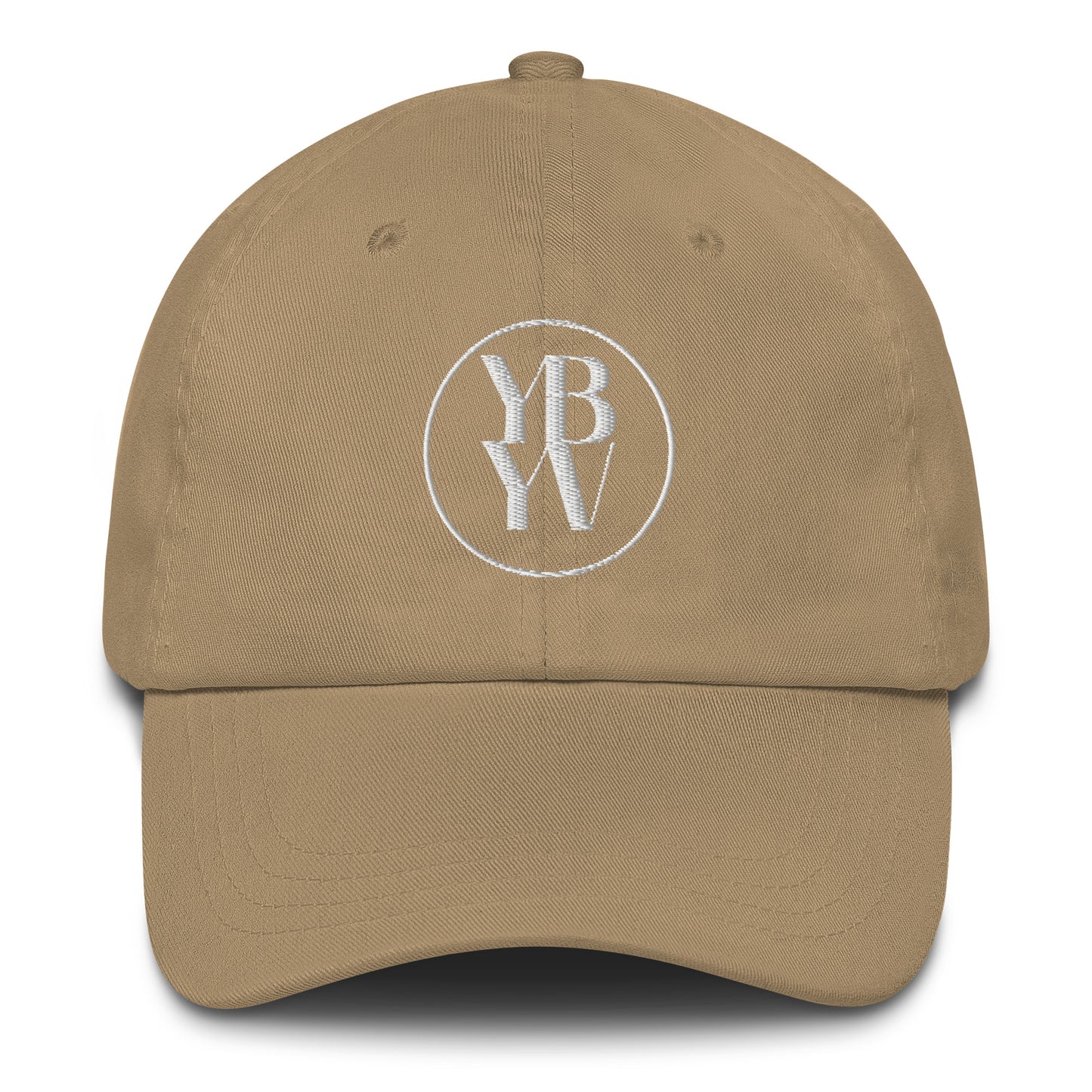 YBYV Dad Hat with Embroidered Circle Logo