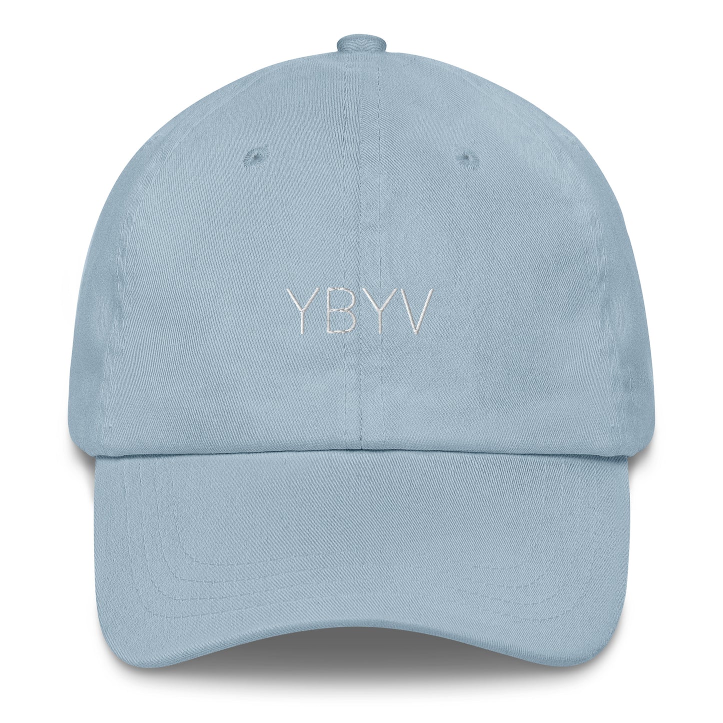 YBYV Dad Hat with Embroidered Minimalist Logo