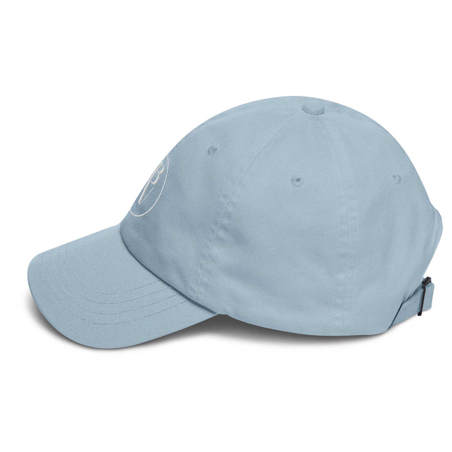 YBYV Dad Hat with Embroidered Circle Logo