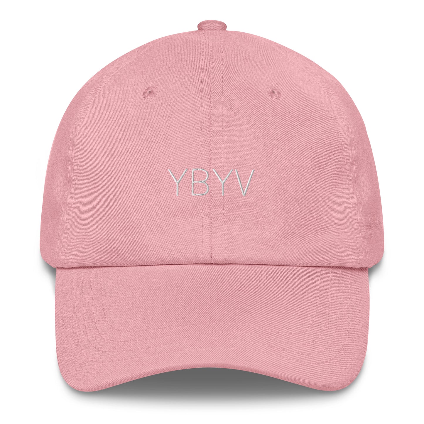 YBYV Dad Hat with Embroidered Minimalist Logo