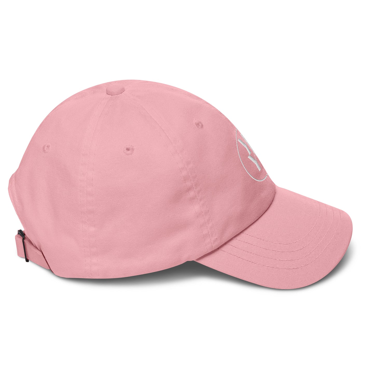 YBYV Dad Hat with Embroidered Circle Logo