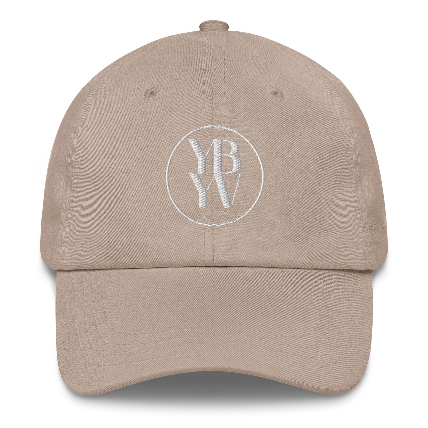 YBYV Dad Hat with Embroidered Circle Logo