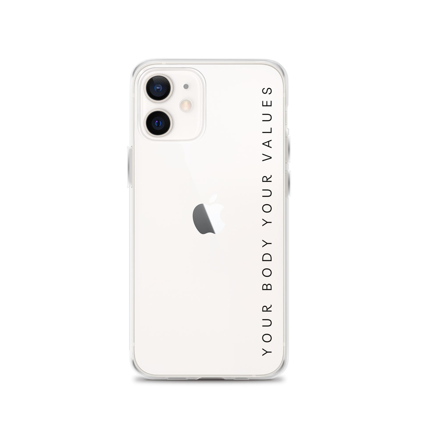 YBYV iPhone Case with Minimalist Font