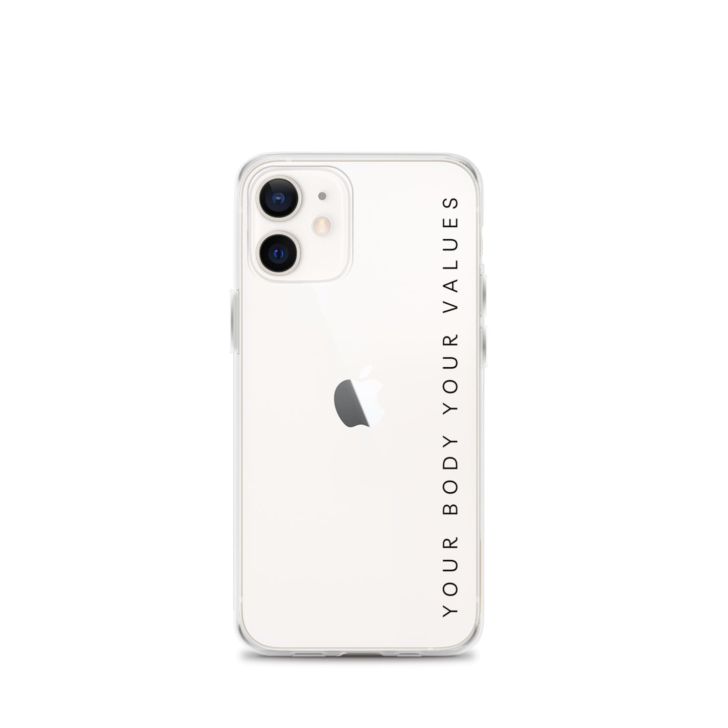 YBYV iPhone Case with Minimalist Font