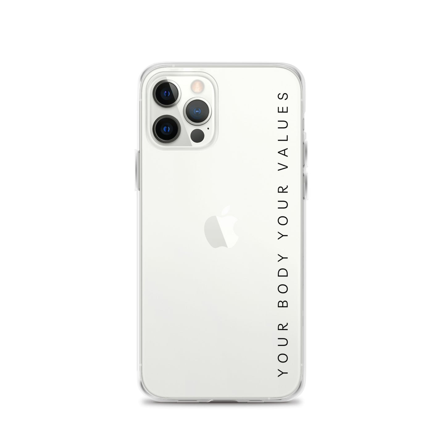 YBYV iPhone Case with Minimalist Font