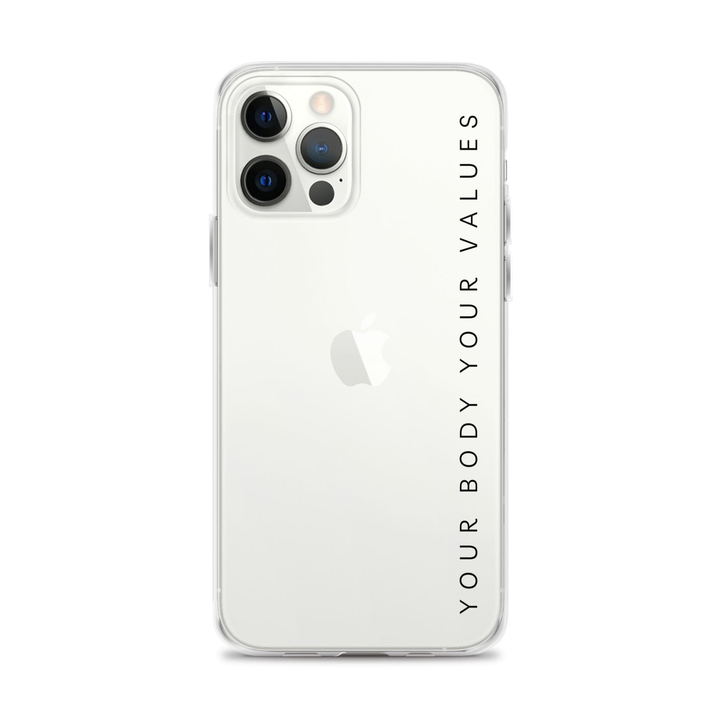 YBYV iPhone Case with Minimalist Font