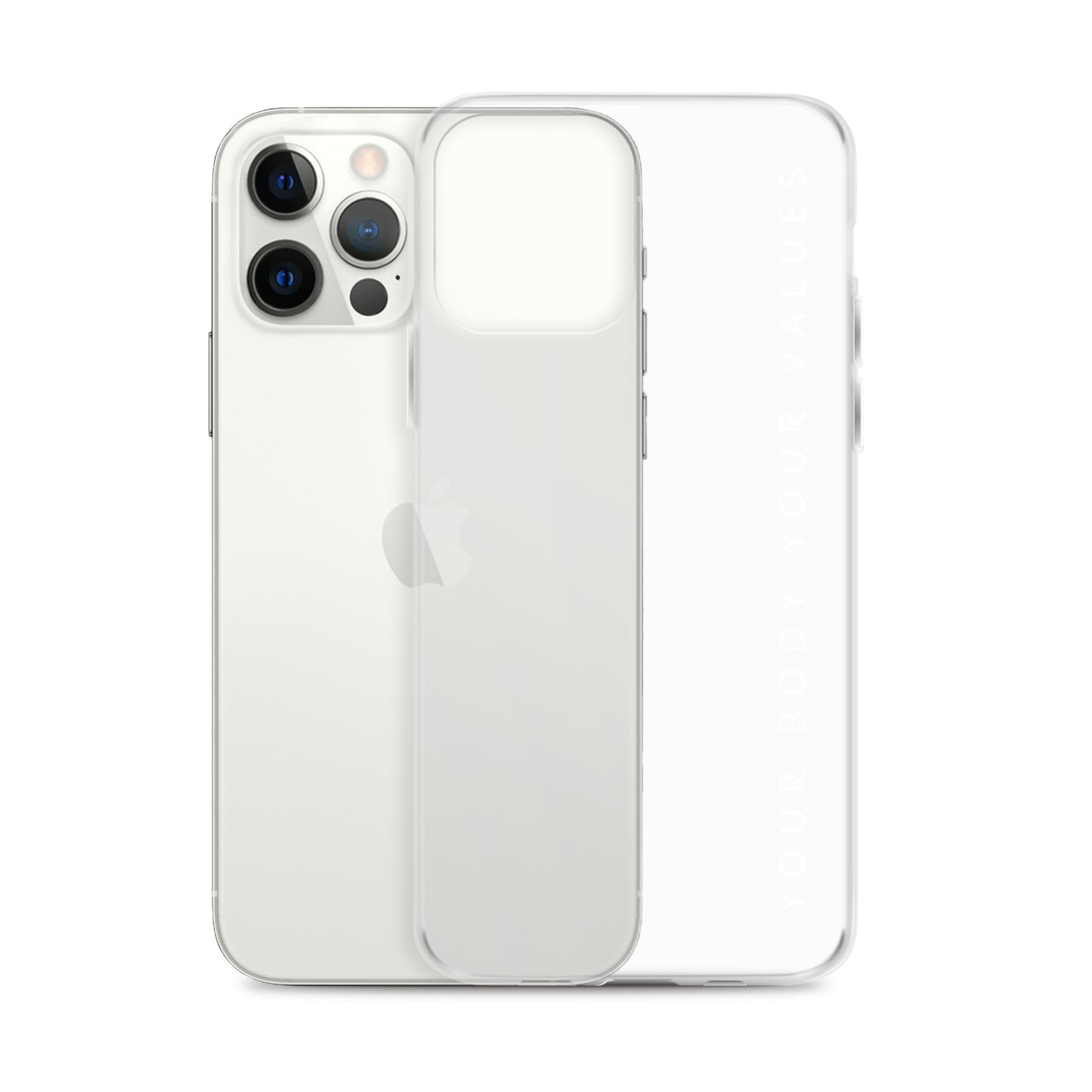 YBYV iPhone Case with Minimalist Font