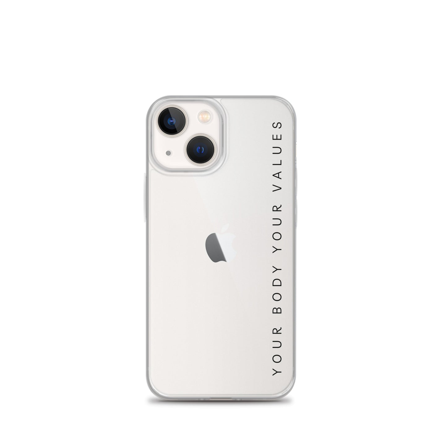 YBYV iPhone Case with Minimalist Font