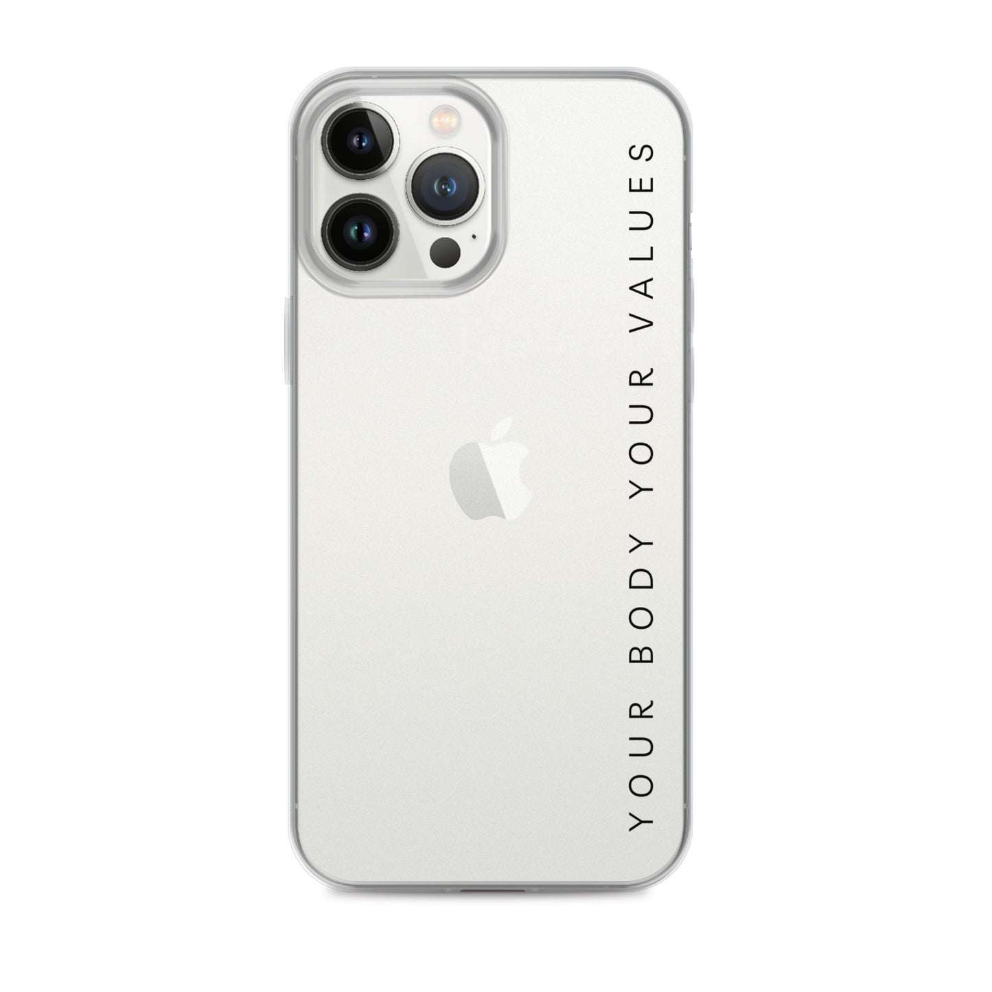 YBYV iPhone Case with Minimalist Font