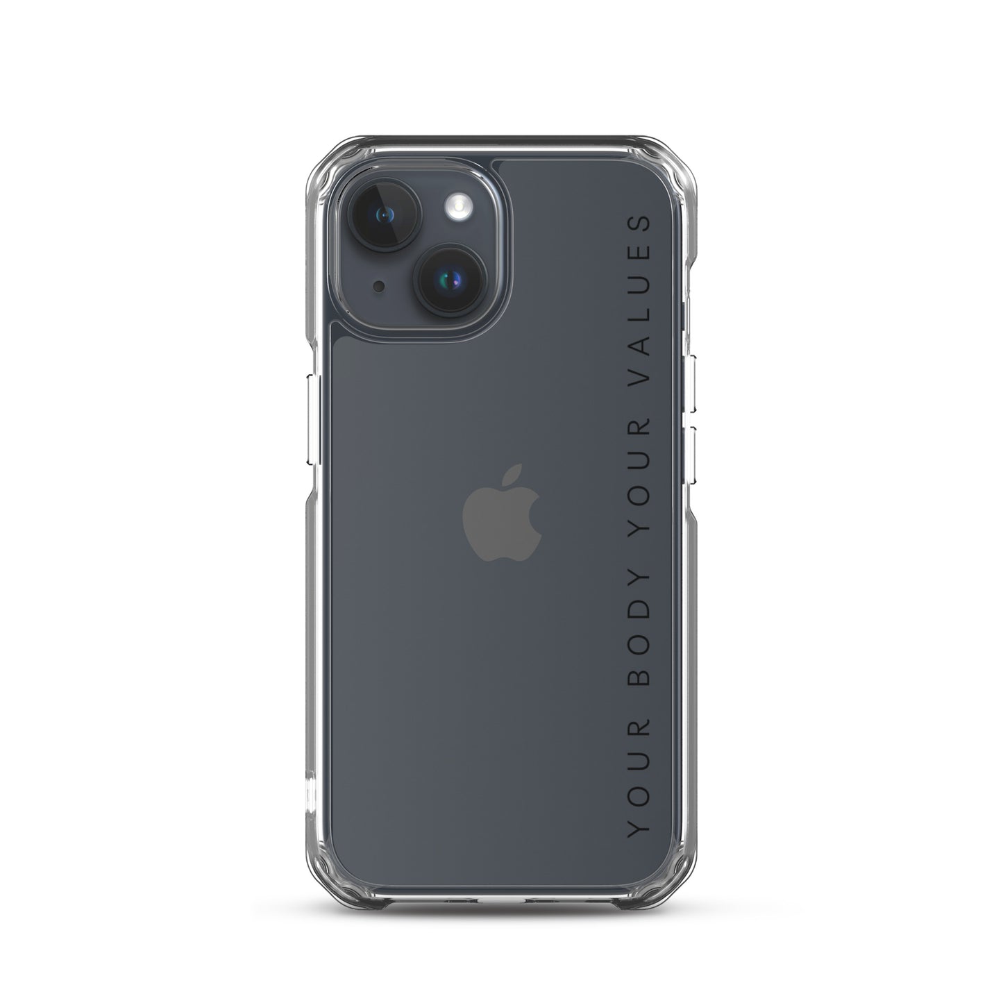 YBYV iPhone Case with Minimalist Font