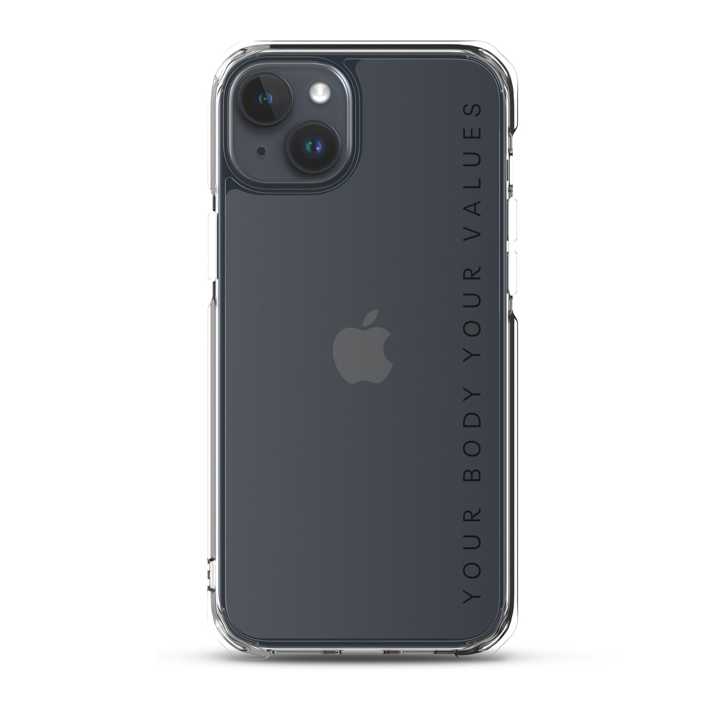 YBYV iPhone Case with Minimalist Font