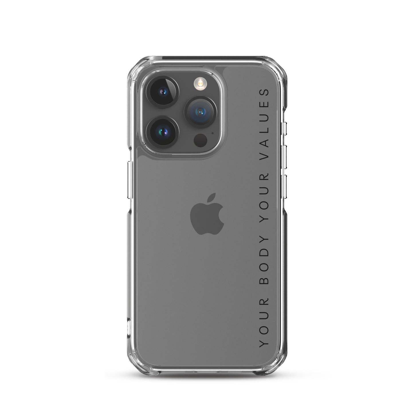 YBYV iPhone Case with Minimalist Font