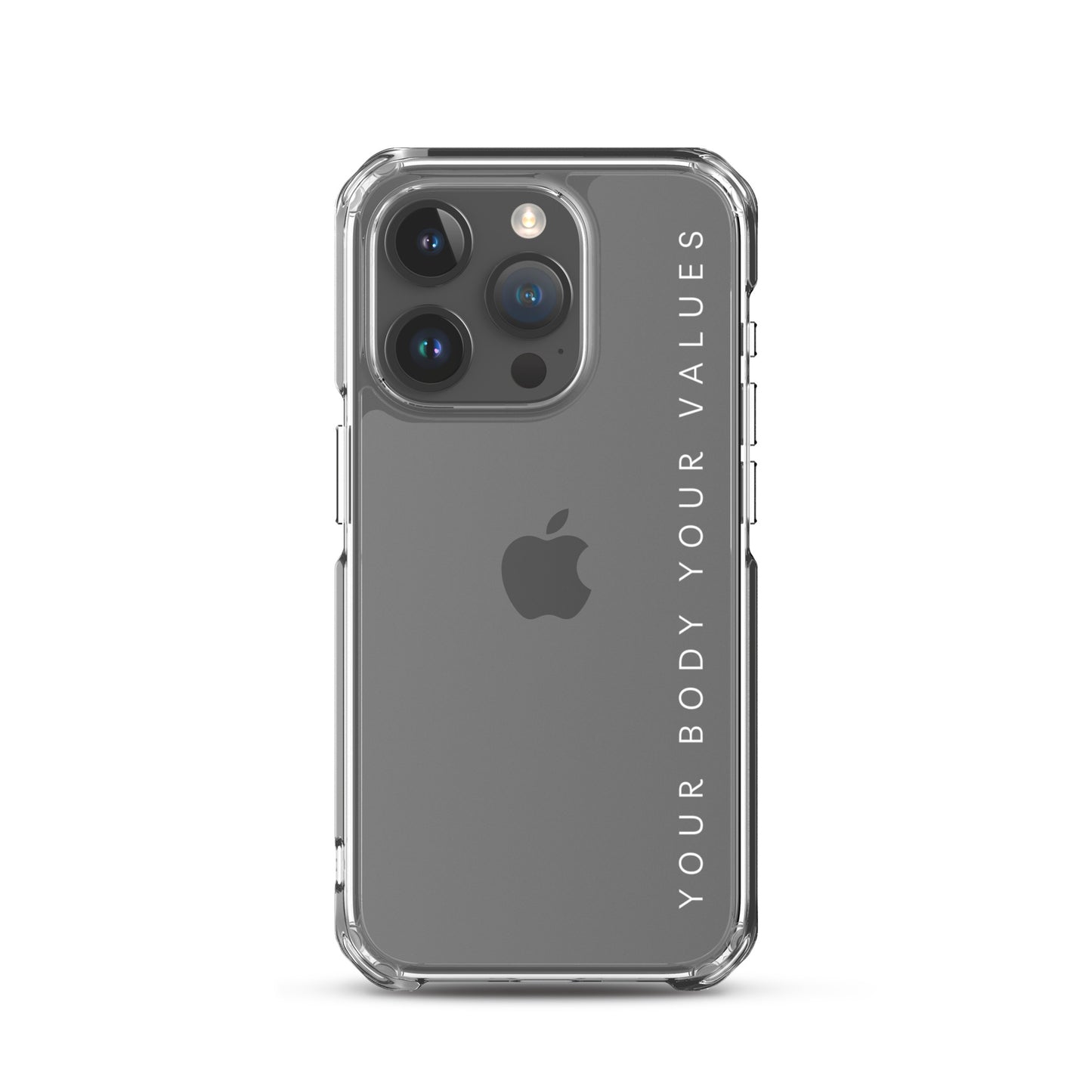 YBYV iPhone Case with Minimalist Font