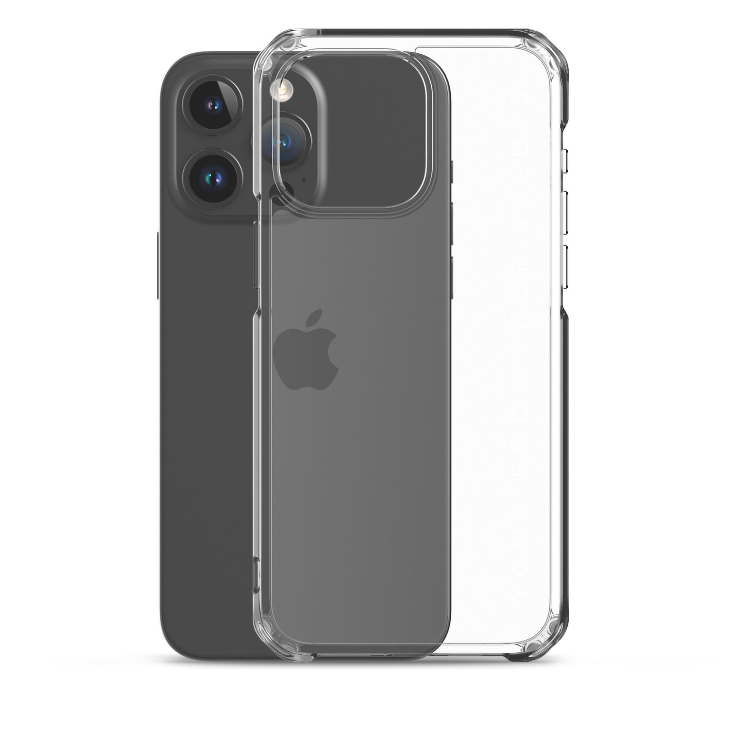 YBYV iPhone Case with Minimalist Font