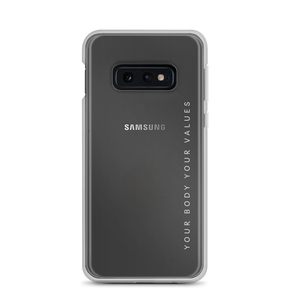 YBYV Clear Phone Case for Samsung