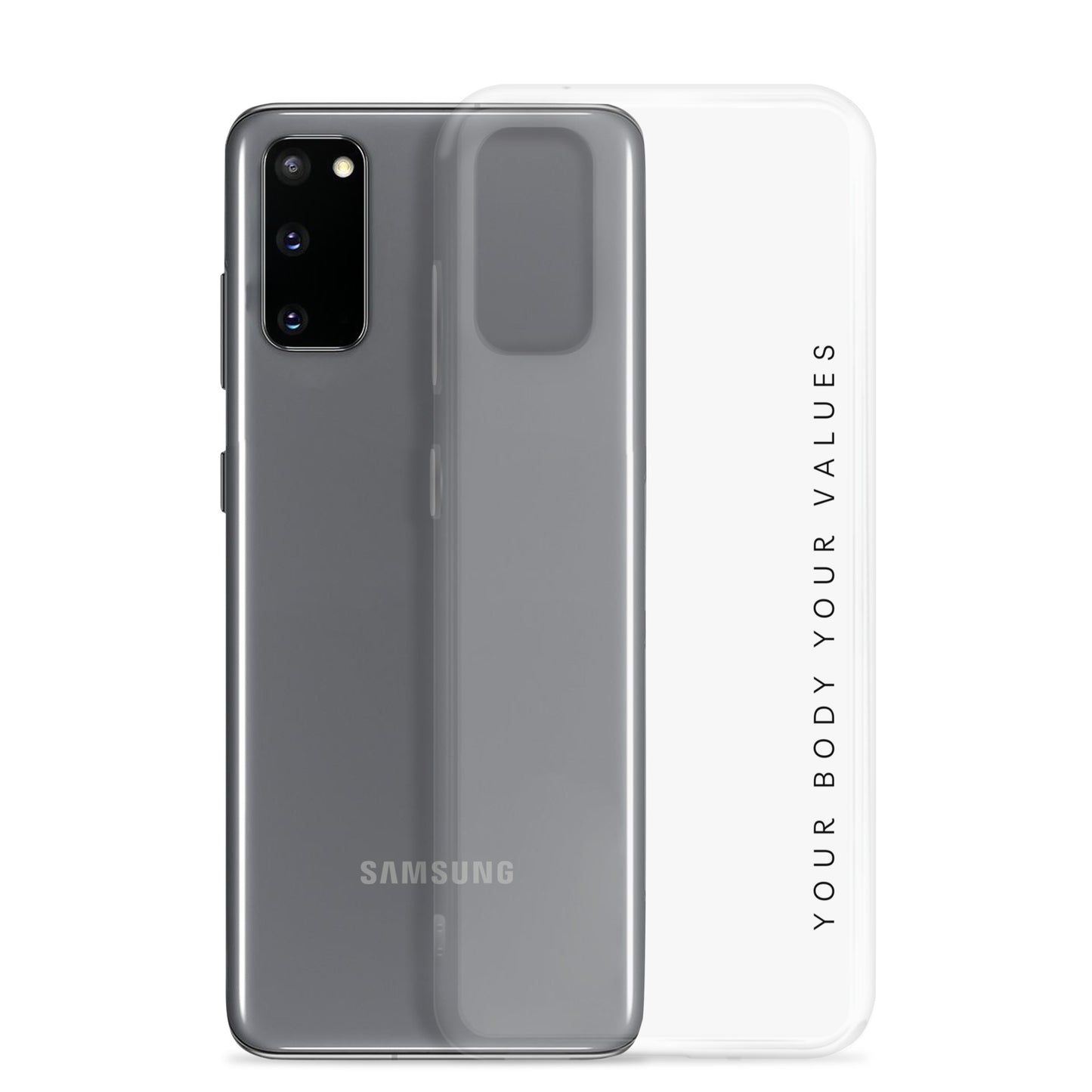 YBYV Clear Phone Case for Samsung