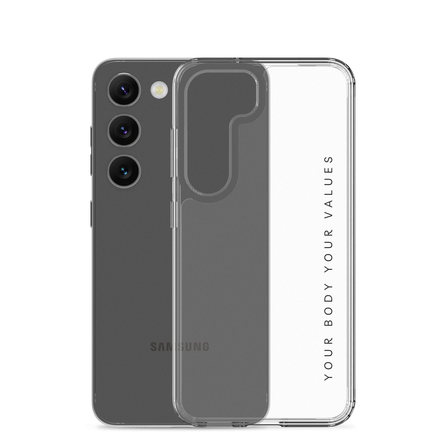 YBYV Clear Phone Case for Samsung