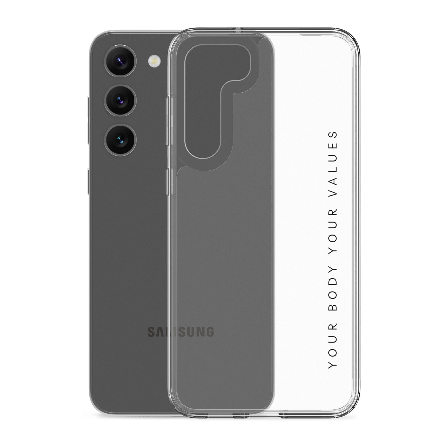 YBYV Clear Phone Case for Samsung