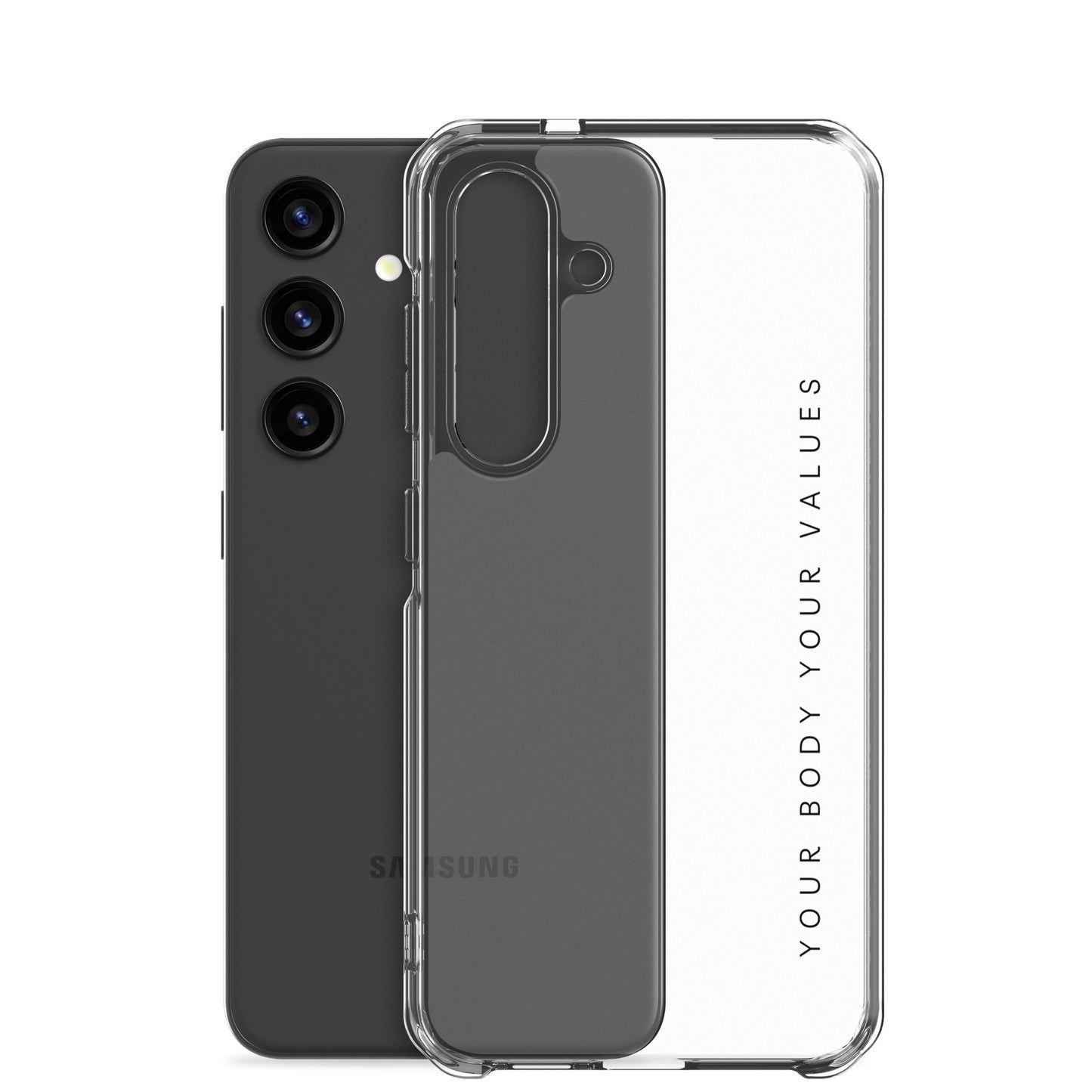 YBYV Clear Phone Case for Samsung