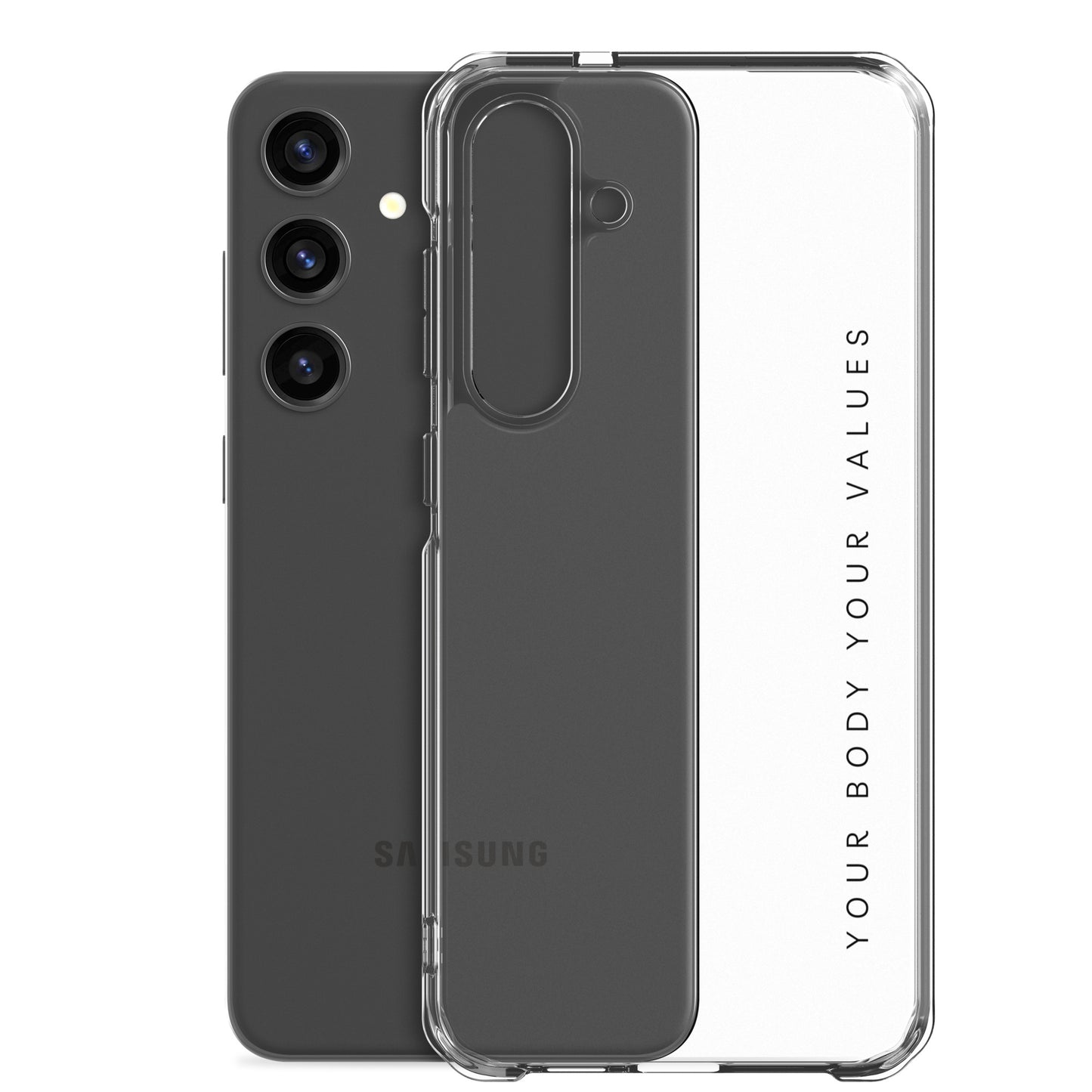 YBYV Clear Phone Case for Samsung