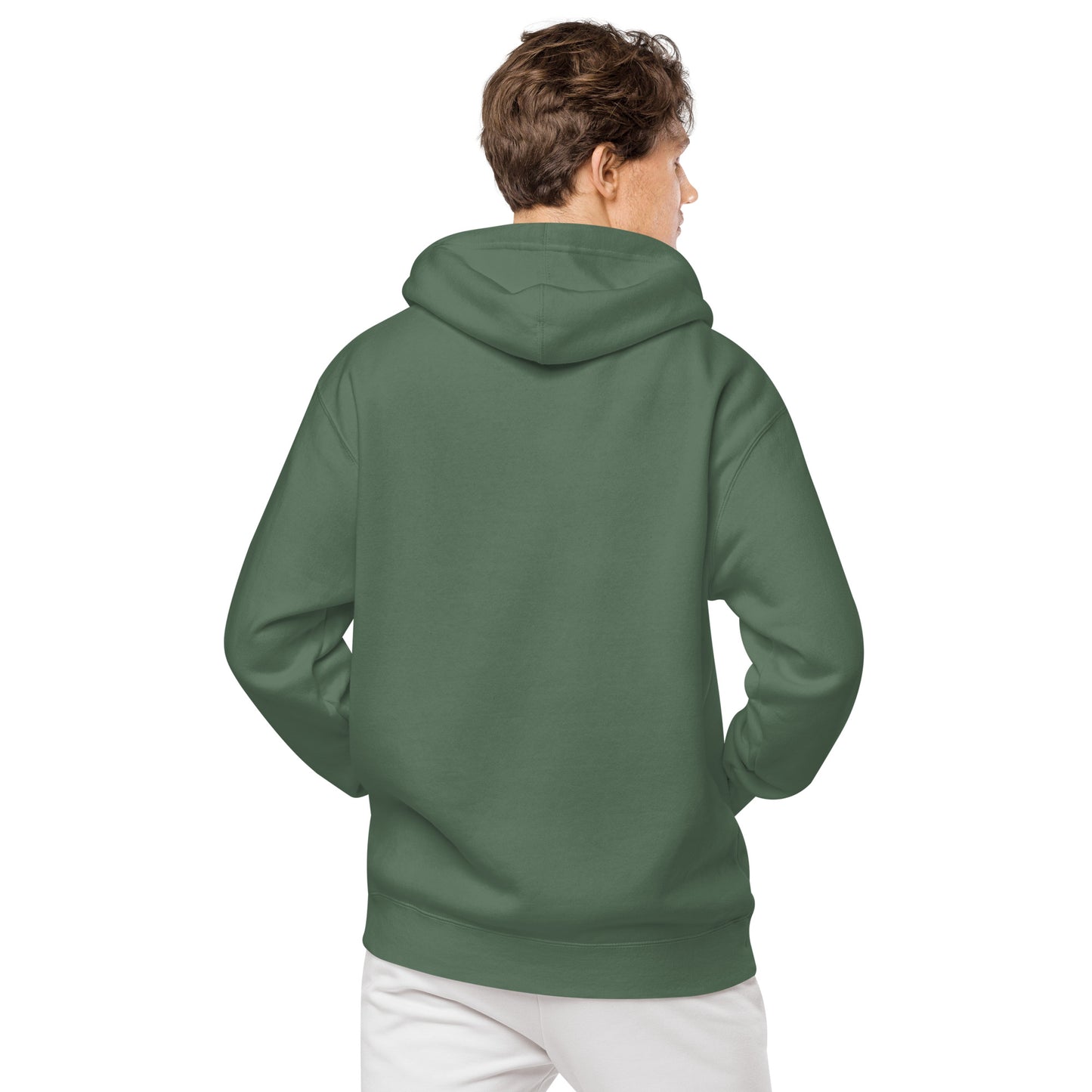 YBYV Unisex Hoodie with Embroidered Circle Logo