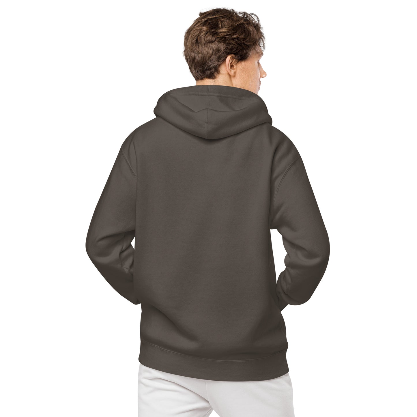 YBYV Unisex Hoodie with Embroidered Circle Logo