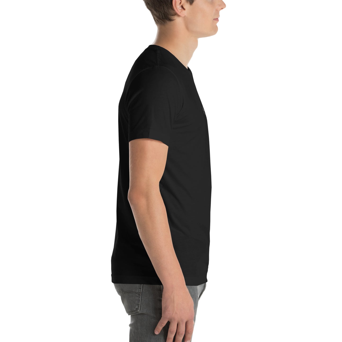 YBYV T-Shirt with Embroidered Minimalist Logo