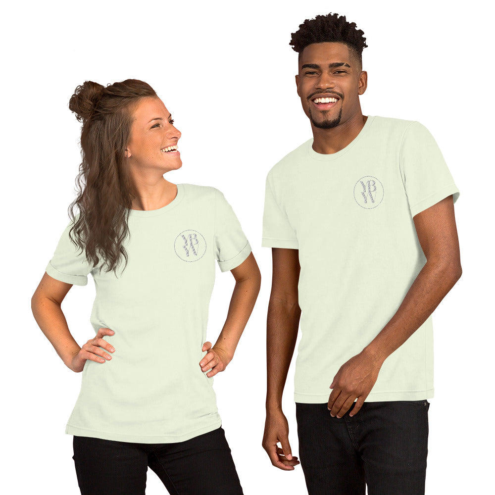 YBYV T-Shirt with Embroidered Circle Logo