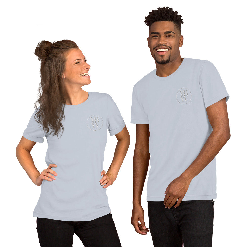 YBYV T-Shirt with Embroidered Circle Logo